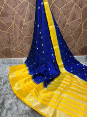 Semi Katan Silk Sarees - Eshana Collections