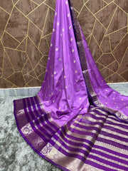 Semi Katan Silk Sarees - Eshana Collections
