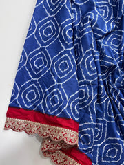 Cotton Saree With Elegant Kalamkari Print All over - Eshana Collections