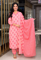 Beautiful cotton fabric printed kurti - Eshana Collections