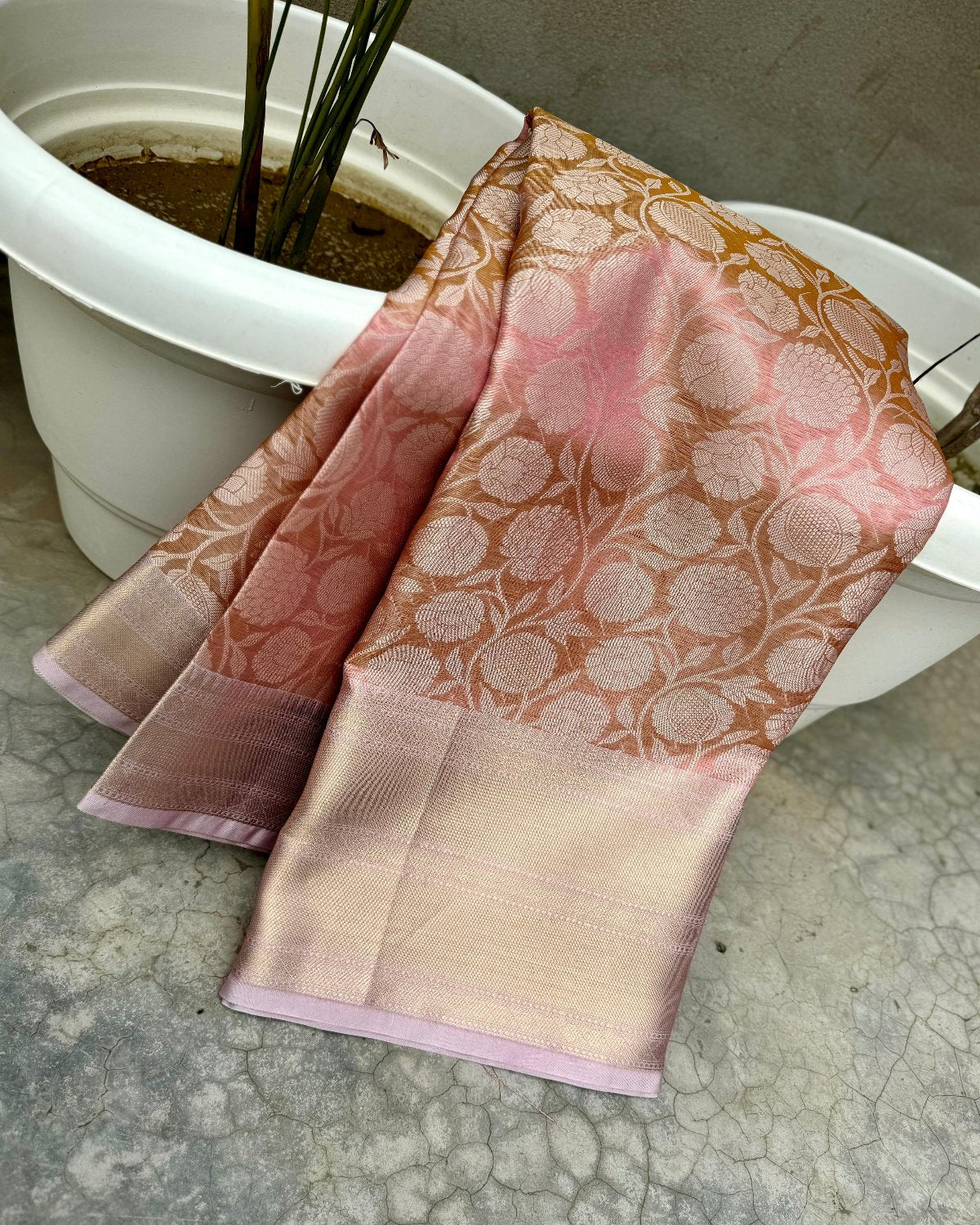 Renuka Banarasi Saree - Eshana Collections