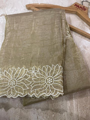 Gold Crush Saree - Eshana Collections