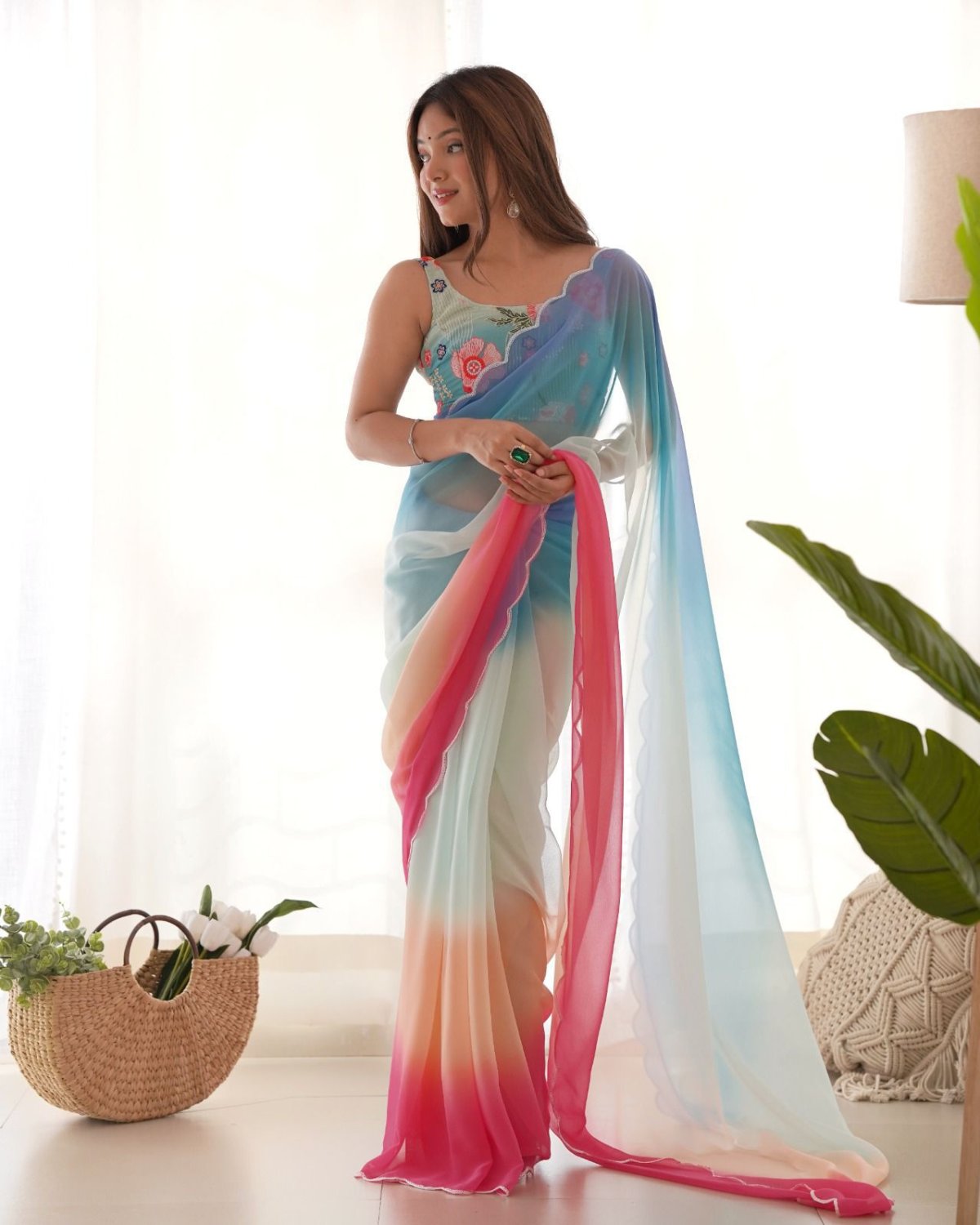 Demanding Casual Saree Collection - Eshana Collections