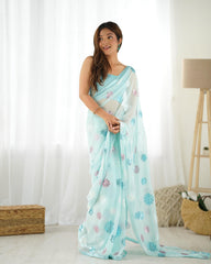 Eshana party wear Georgette sarees - Eshana Collections