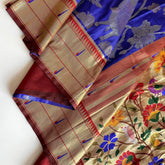 Soft paithani silk saree - Eshana Collections