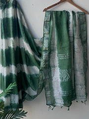 Trendy linen sarees collection - Eshana Collections