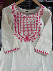 White Salwar Set | Chudidhar Set - Eshana Collections