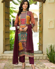 Salwar and dupatta set - Eshana Collections