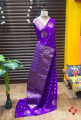 Kanjivaram soft silk saree - Eshana Collections