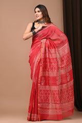 Chanderi silk saree - Eshana Collections