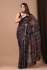 Chanderi silk saree - Eshana Collections