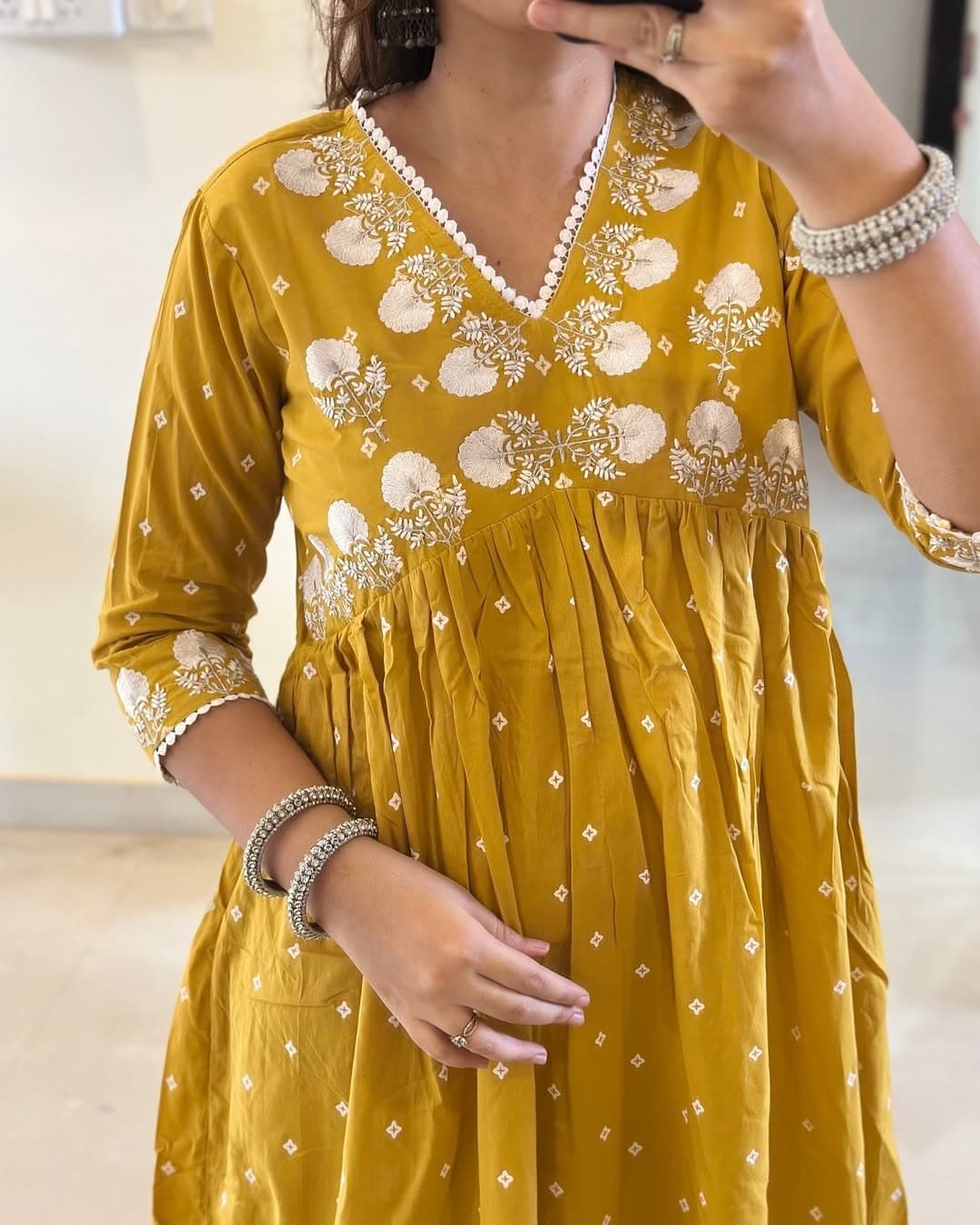 Anarkali chudidhar set - Eshana Collections