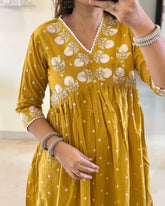 Anarkali chudidhar set - Eshana Collections