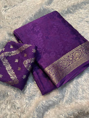 Chinon sarees - Eshana Collections