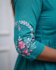 Anarkali cut salwar kameez - Eshana Collections