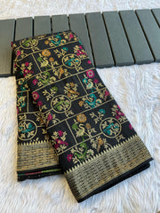 Soft munga tussar silk sarees - Eshana Collections