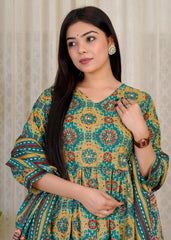 Cotton salwar in aaliya cut style - Eshana Collections