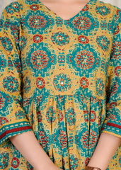 Cotton salwar in aaliya cut style - Eshana Collections