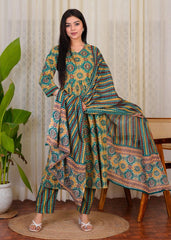 Cotton salwar in aaliya cut style - Eshana Collections