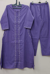 Co- ord sets with embroidery - Eshana Collections