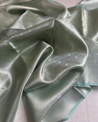 Fancy Silk Saree in pastle shade - Eshana Collections