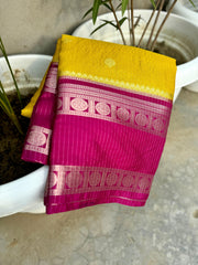 Banarasi handloom warm silk fabric saree - Eshana Collections