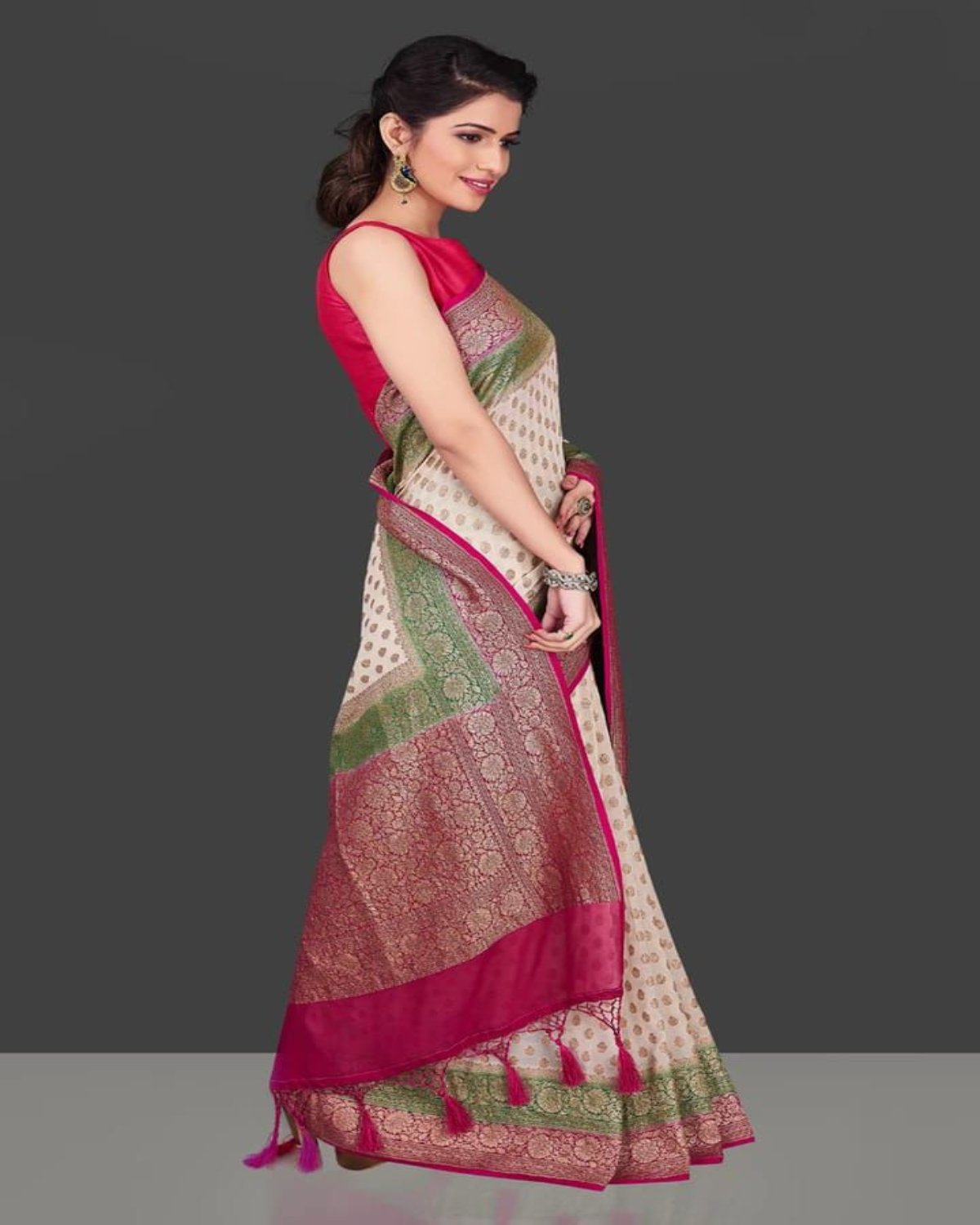 Banarasi semi georgette sarees - Eshana Collections