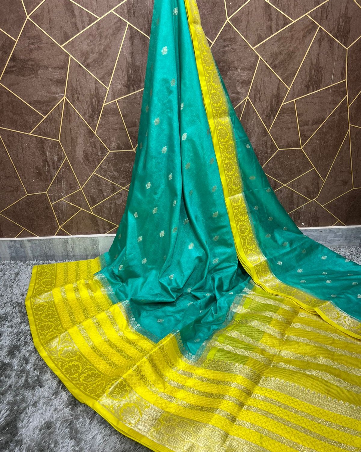 Semi Katan Silk Sarees - Eshana Collections