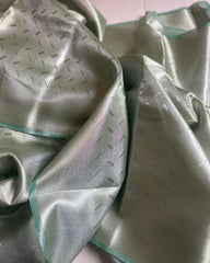 Fancy Silk Saree in pastle shade - Eshana Collections