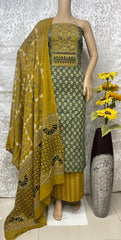 Cotton salwar materials - Eshana Collections