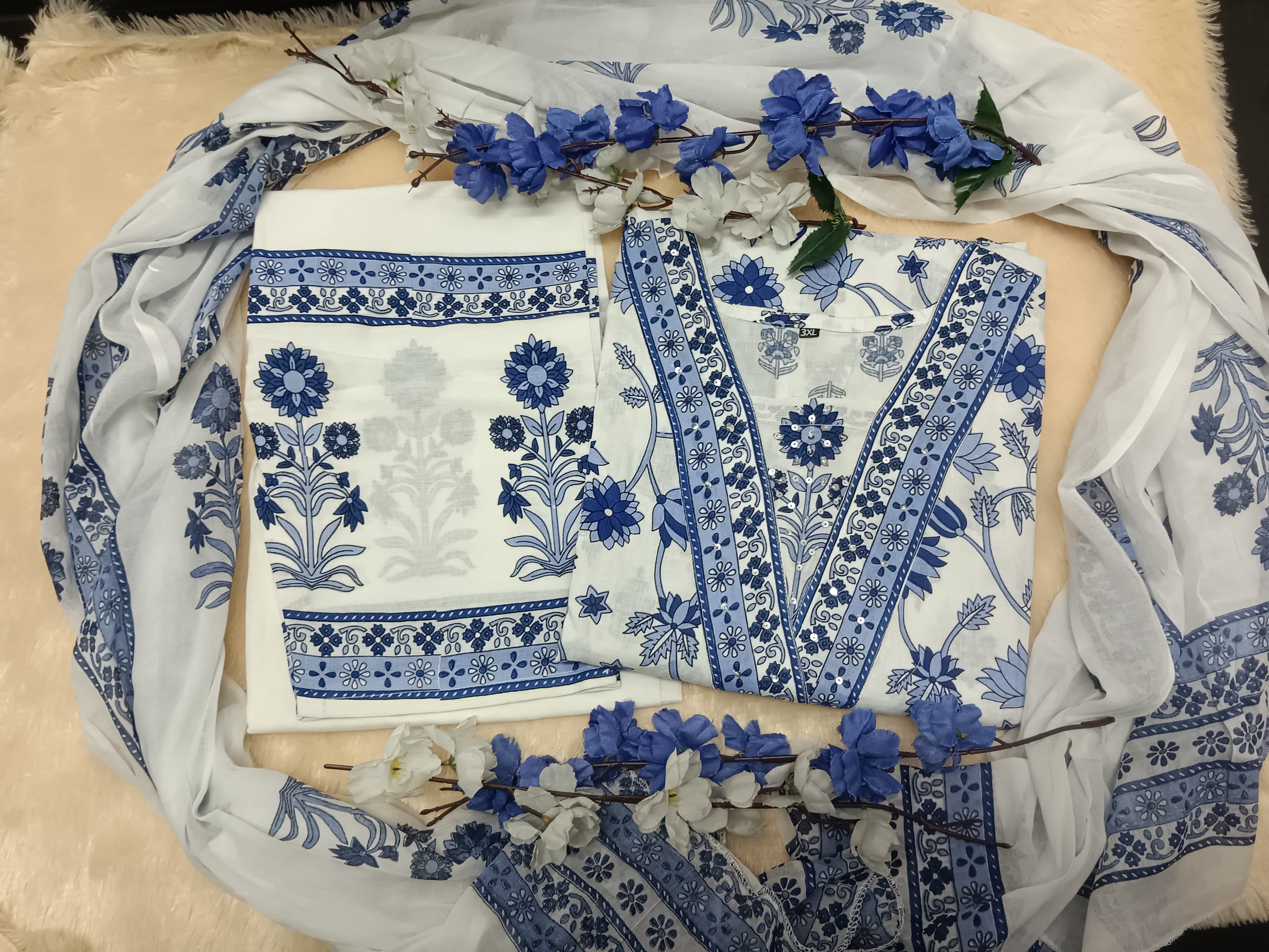 Cotton suits for summer π - Eshana Collections