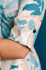 Cotton Kurti palazzo set - Eshana Collections