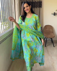 Beautiful anarkali chudidhar - Eshana Collections