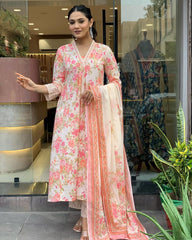 Anarkali suits with dupatta - Eshana Collections