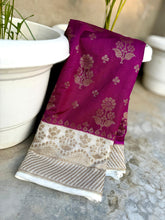 Dupion silk saree - Eshana Collections