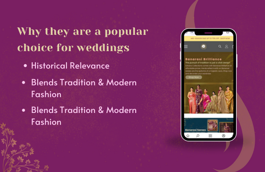 Why Banarasi Pattu Sarees are the Perfect Choice for Weddings