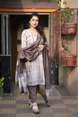 Unstitched salwar materials ( chanderi cotton)
