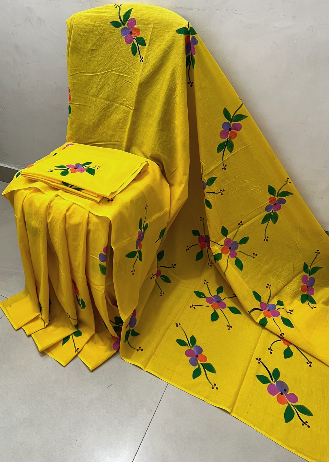 Mul-Mul Cotton Sarees - Eshana Collections