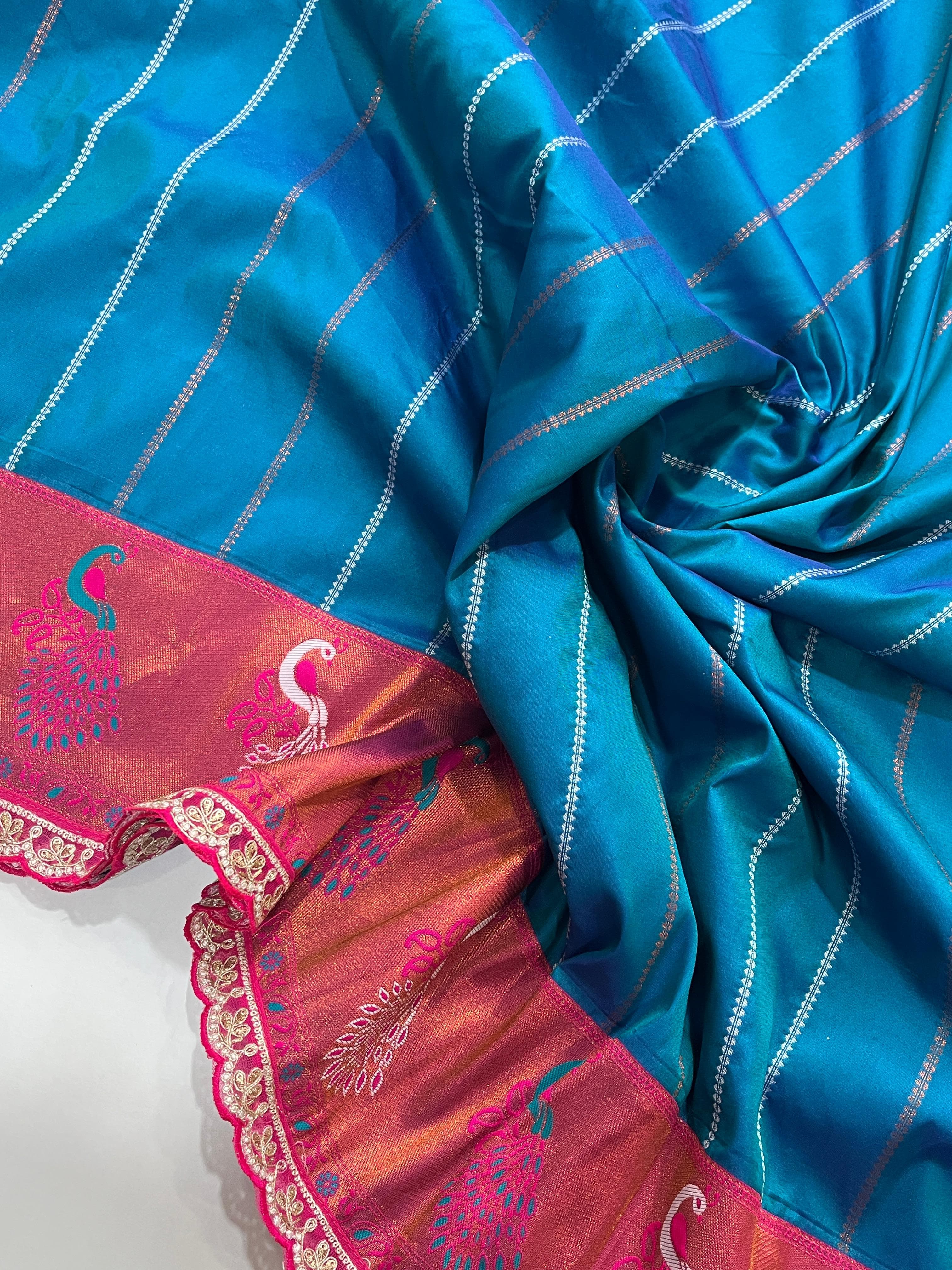 Rubina Banarasi Saree - Eshana Collections