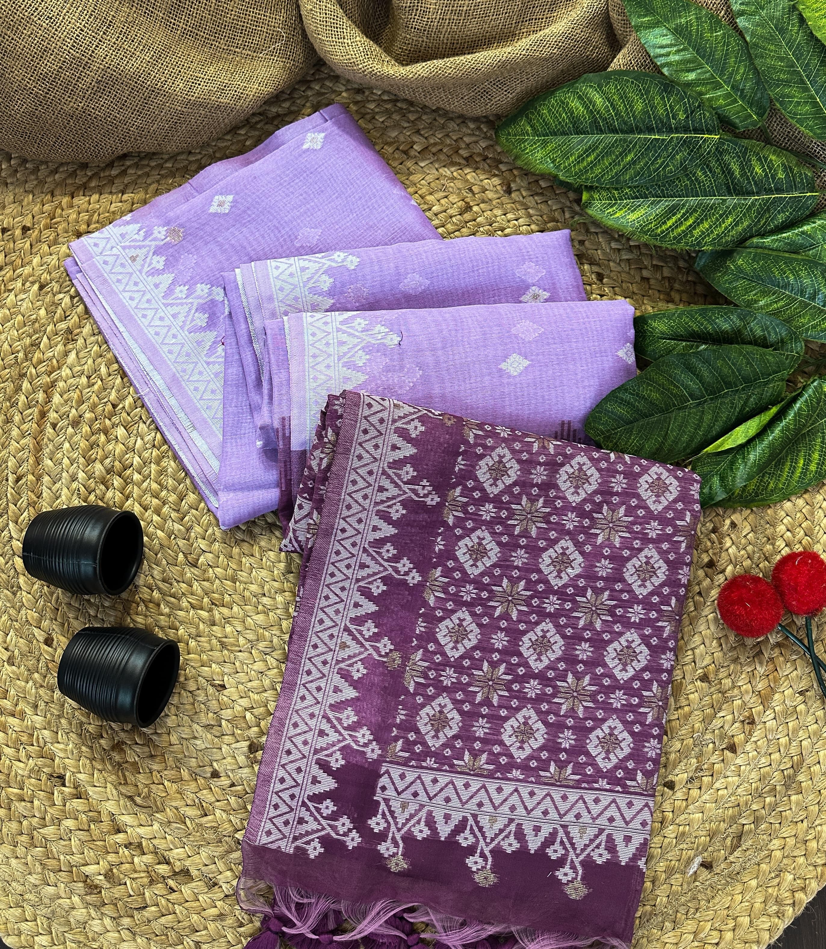 Premium soft munga mul cotton saree - Eshana Collections