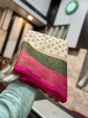 Banarasi semi georgette sarees - Eshana Collections