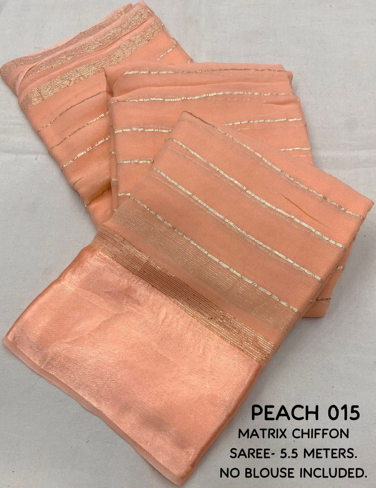 Sequence work Chiffon Saree - Eshana Collections