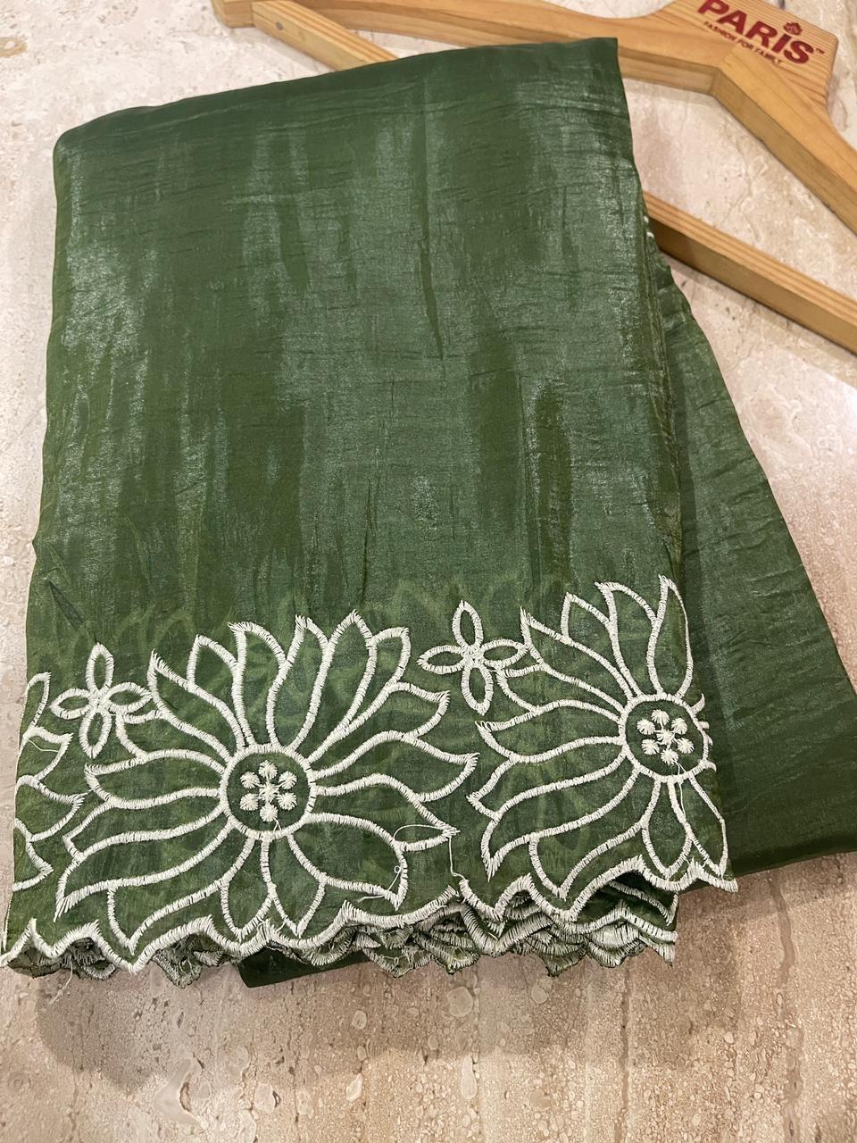 Gold Crush Saree - Eshana Collections