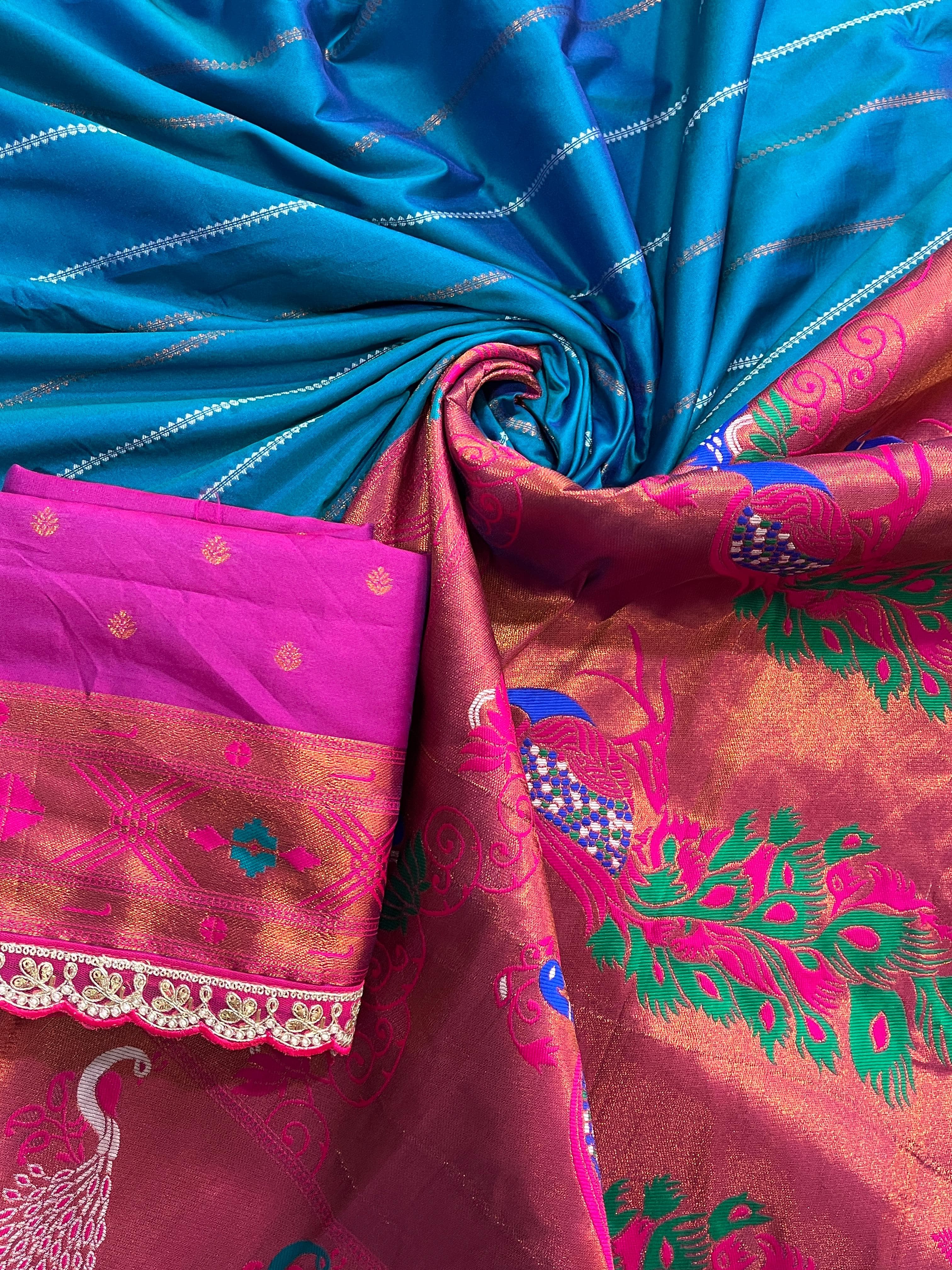 Rubina Banarasi Saree - Eshana Collections