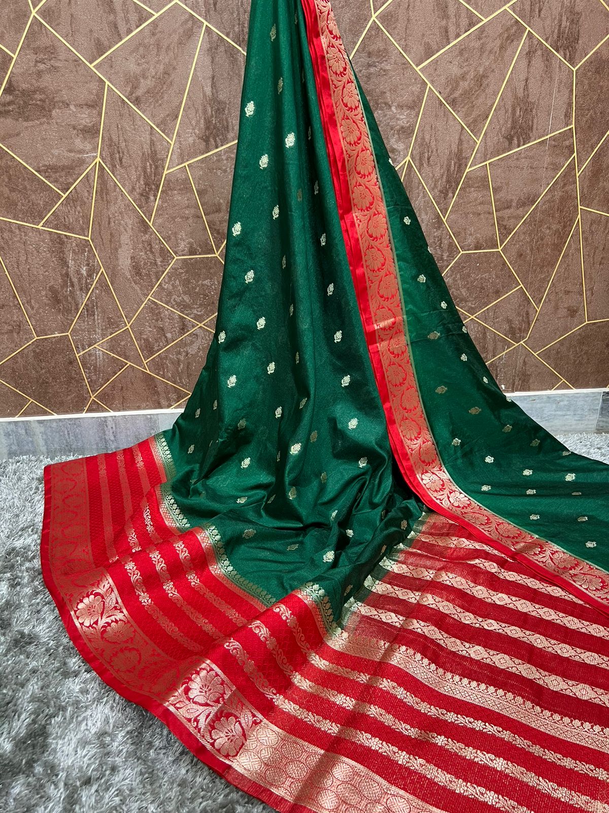 Semi Katan Silk Sarees - Eshana Collections