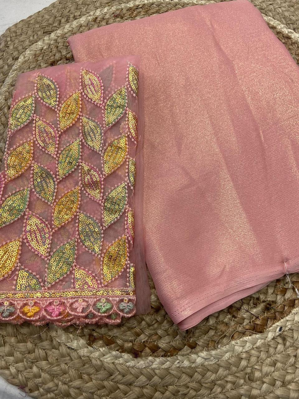 Chiffon Saree - Eshana Collections