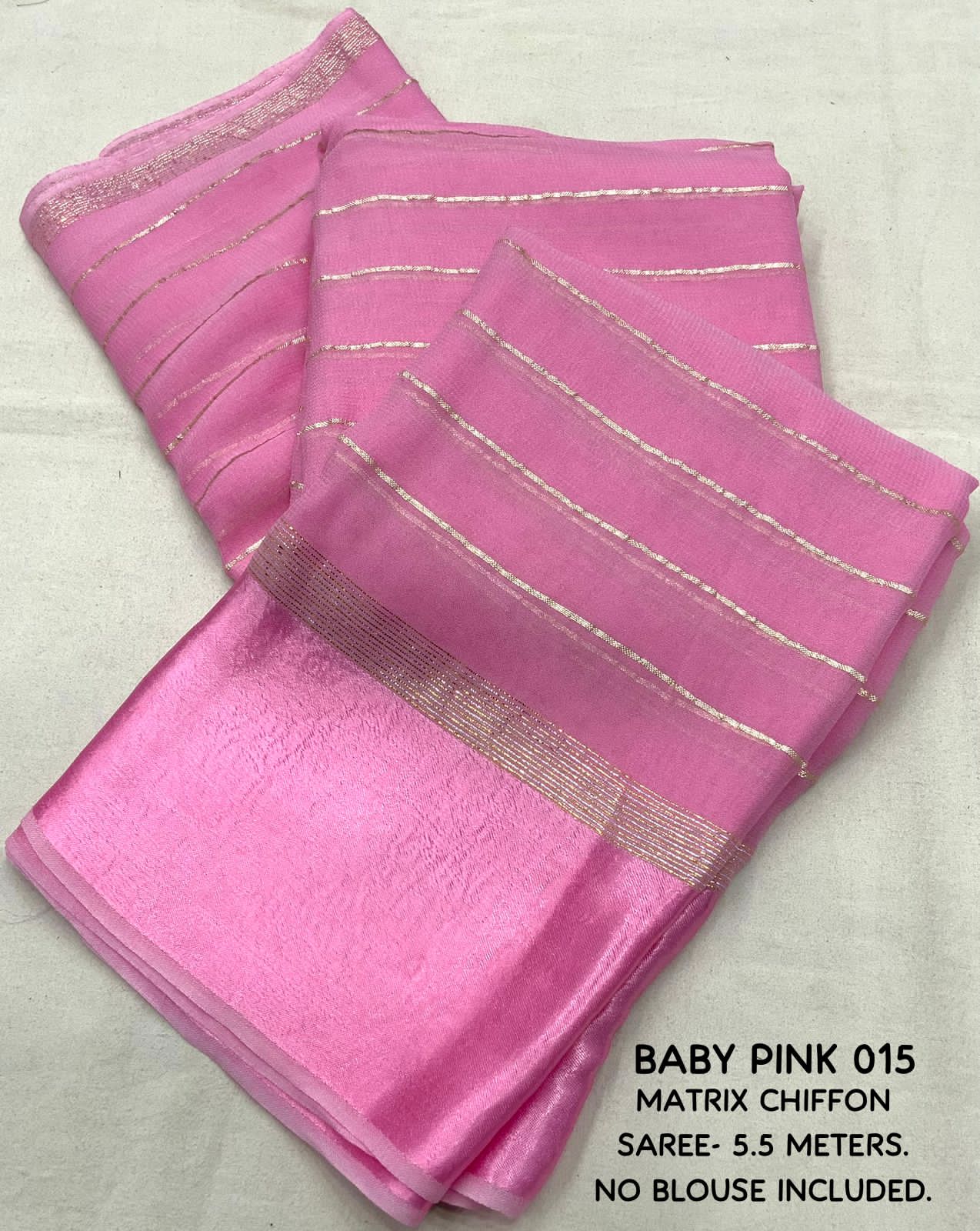 Sequence work Chiffon Saree - Eshana Collections