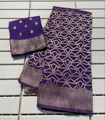 Pure banarasi khadi silk saree - Eshana Collections