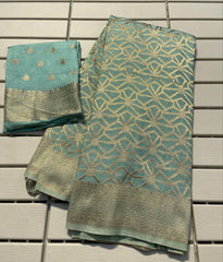Pure banarasi khadi silk saree - Eshana Collections