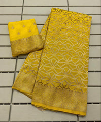 Pure banarasi khadi silk saree - Eshana Collections